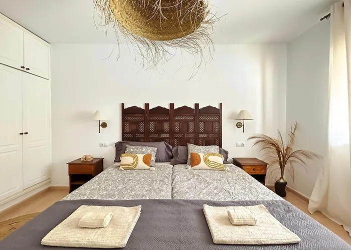 House Boho Palm With Private Heated Pool And Garden, 3 Bedrooms, Wi-Fi