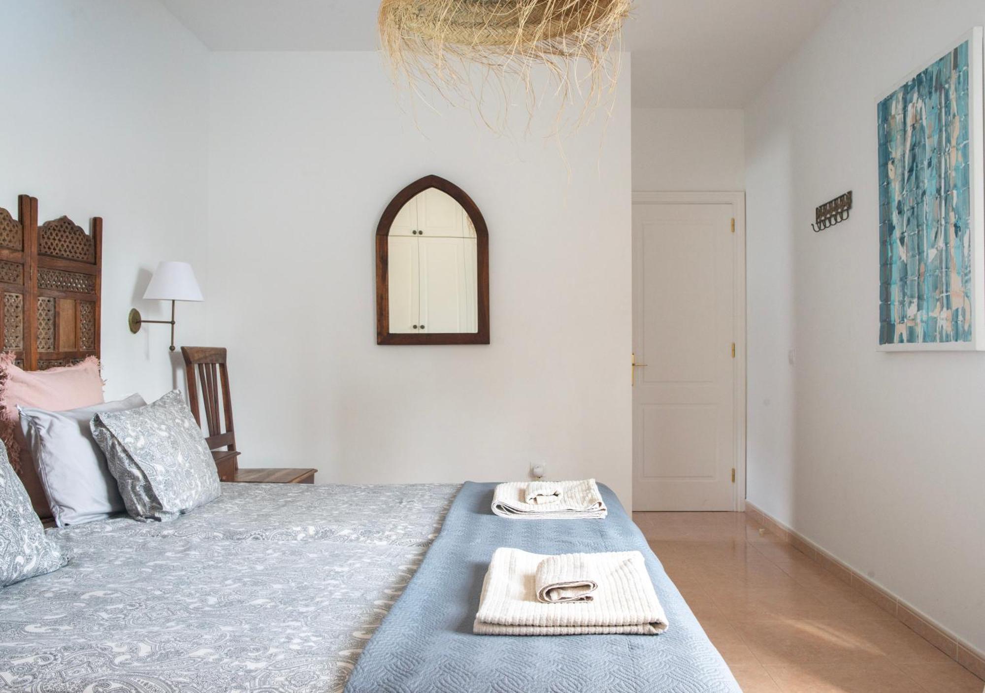 House Boho Palm With Private Heated Pool And Garden, 3 Bedrooms, Wi-fi Willa *