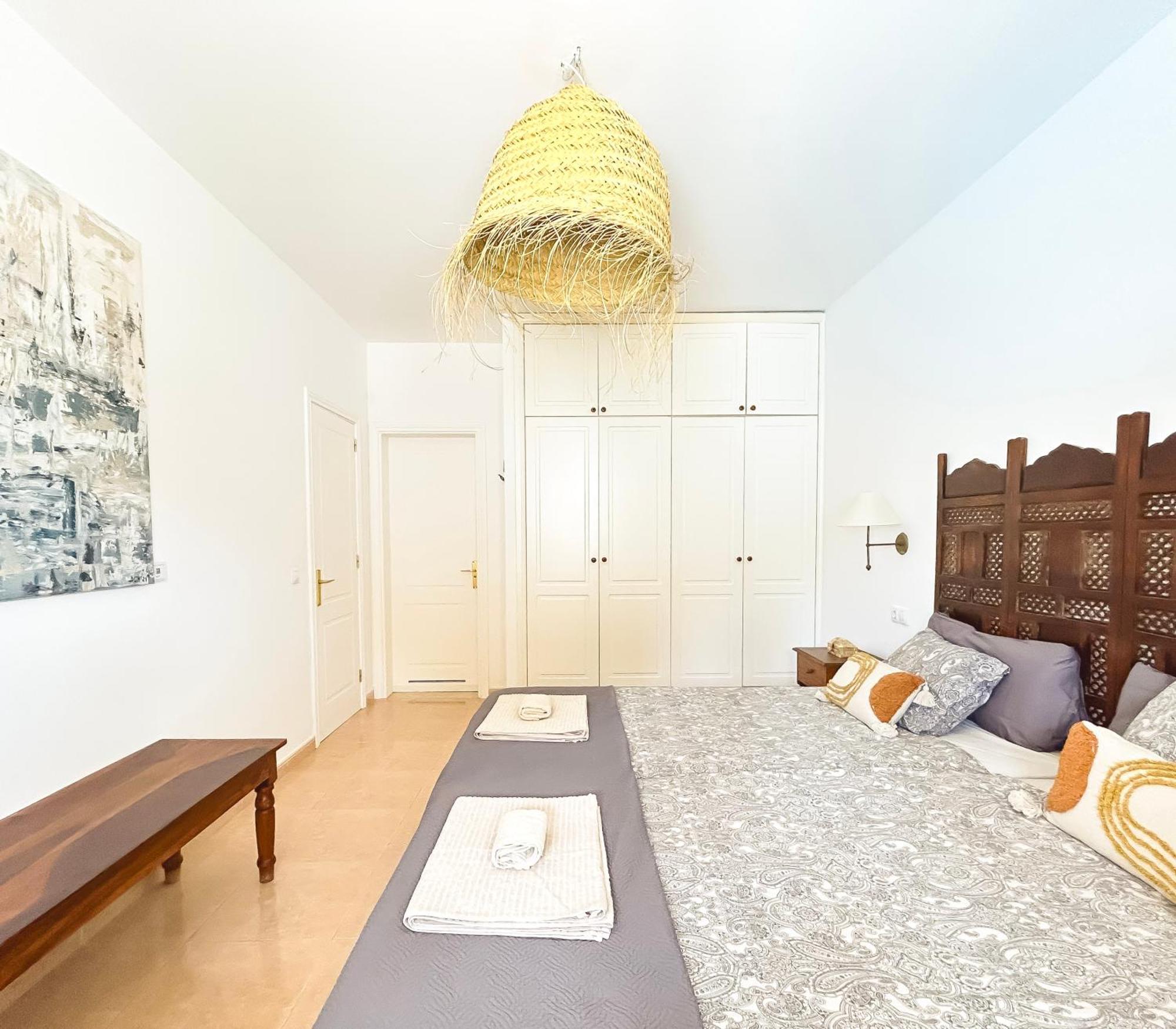 Willa House Boho Palm With Private Heated Pool And Garden, 3 Bedrooms, Wi-fi Corralejo